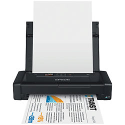 Epson WorkForce WF-100 Portable Wireless Printer, Black
